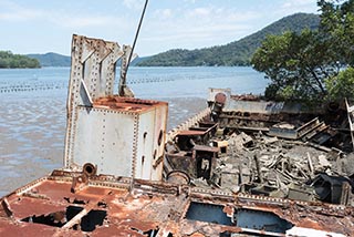 wreck of hmas Parramatta