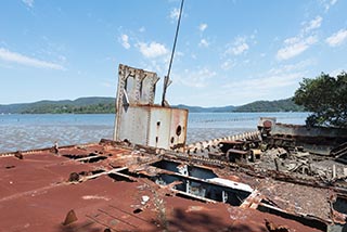 wreck of hmas Parramatta