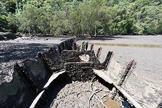 wreck of hmas Parramatta