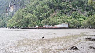 wreck of hmas Parramatta