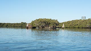 wrecks of HMAS Karangi and SS Heroic