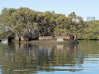 stern of HMAS Karangi