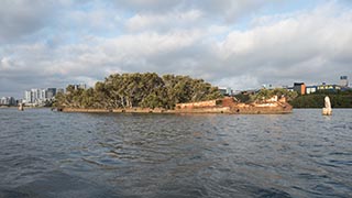 wreck of HMAS Karangi