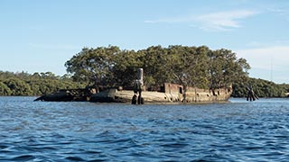 wreck of HMAS Karangi