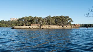 wreck of HMAS Karangi