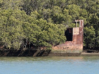 bow of SS Ayrfield