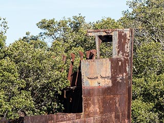 bow of SS Ayrfield