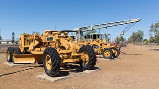 Grader at Ilfracombe Machinery Museum