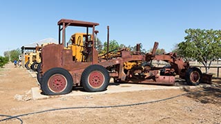 Grader at Ilfracombe Machinery Museum