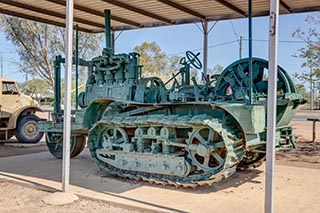 Tractor at Ilfracombe Machinery Museum