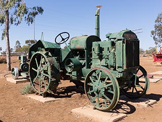 Tractor at Ilfracombe Machinery Museum