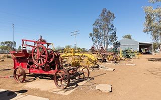 Agricultural Machinery at Ilfracombe Machinery Museum