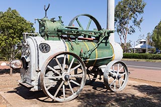 Moible Steam Engine at Ilfracombe Machinery Museum