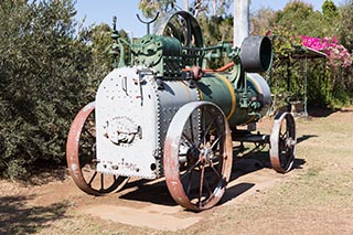 Moible Steam Engine at Ilfracombe Machinery Museum