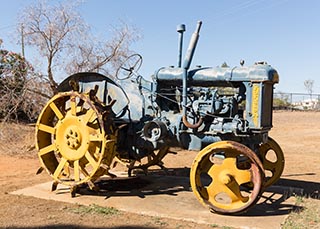 Tractor at Ilfracombe Machinery Museum