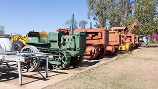 Tractors at Ilfracombe Machinery Museum