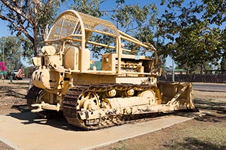 Bulldozer at Ilfracombe Machinery Museum