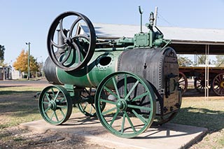 Moible Steam Engine at Ilfracombe Machinery Museum