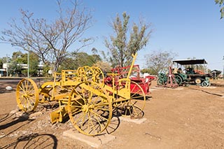 Agricultural Machinery at Ilfracombe Machinery Museum