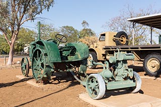 Tractor and Trailer at Ilfracombe Machinery Museum