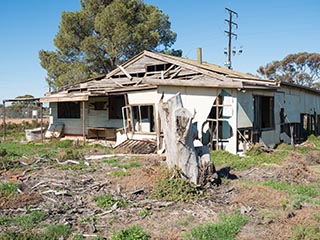 abandoned house, Port Pirie, South Australia