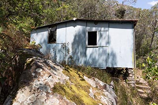 Abandoned house in the bush near Wondabyne, Australia