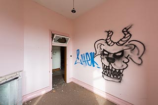 Graffiti in St. John's Orphanage