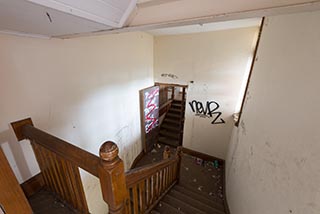 Central staircase in St. John's Orphanage