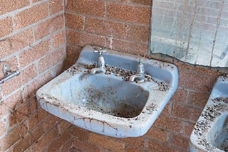 Sink in St. John's Orphanage