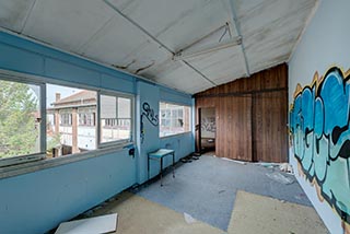 Upstairs room in St. John's Orphanage