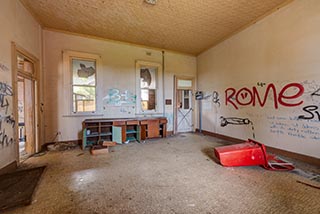 Downstairs room in St. John's Orphanage