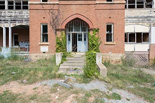 Front entrance of St. John's Orphanage