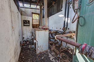 Boiler room of St. John's Orphanage