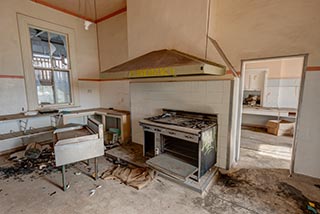 Kitchen in St. John's Orphanage