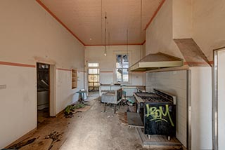 Kitchen in St. John's Orphanage