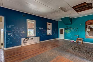 Downstairs room in St. John's Orphanage