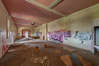 Upstairs room in St. John's Orphanage