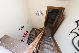 Central staircase in St. John's Orphanage