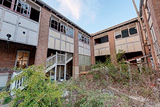 Courtyard of St. John's Orphanage, Goulburn