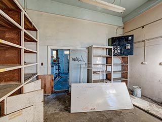 Store room in St. John's Orphanage