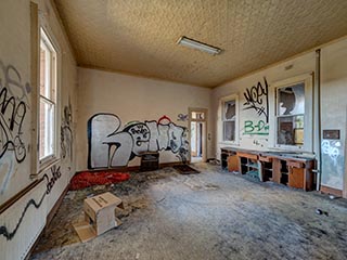 Downstairs room in St. John's Orphanage