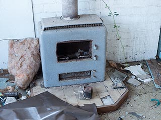 Heater in St. John's Orphanage