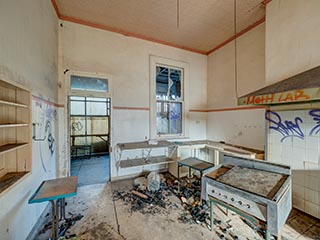 Kitchen of St. John's Orphanage