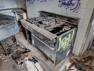 Stove in St. John's Orphanage