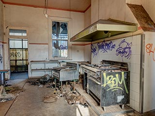 Kitchen of St. John's Orphanage