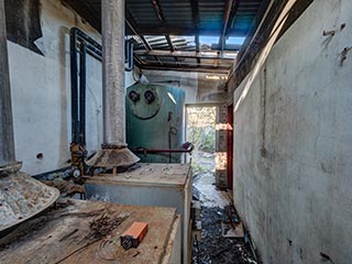 Boiler room of St. John's Orphanage