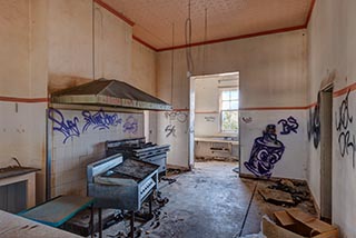 Kitchen of St. John's Orphanage