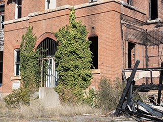 Front entrance to St. John's Orphanage