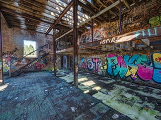 Abandoned Tooth & Co Maltings, Mittagong