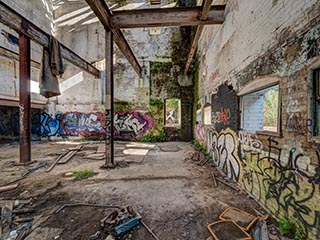 Abandoned Tooth & Co Maltings, Mittagong